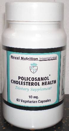 POLICOSANOL CHOLESTEROL HEALTH 10mg -60 capsules